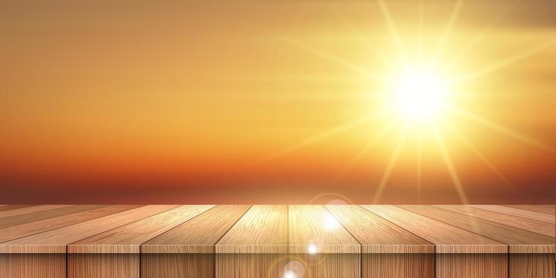 sunshine-over-wooden-table